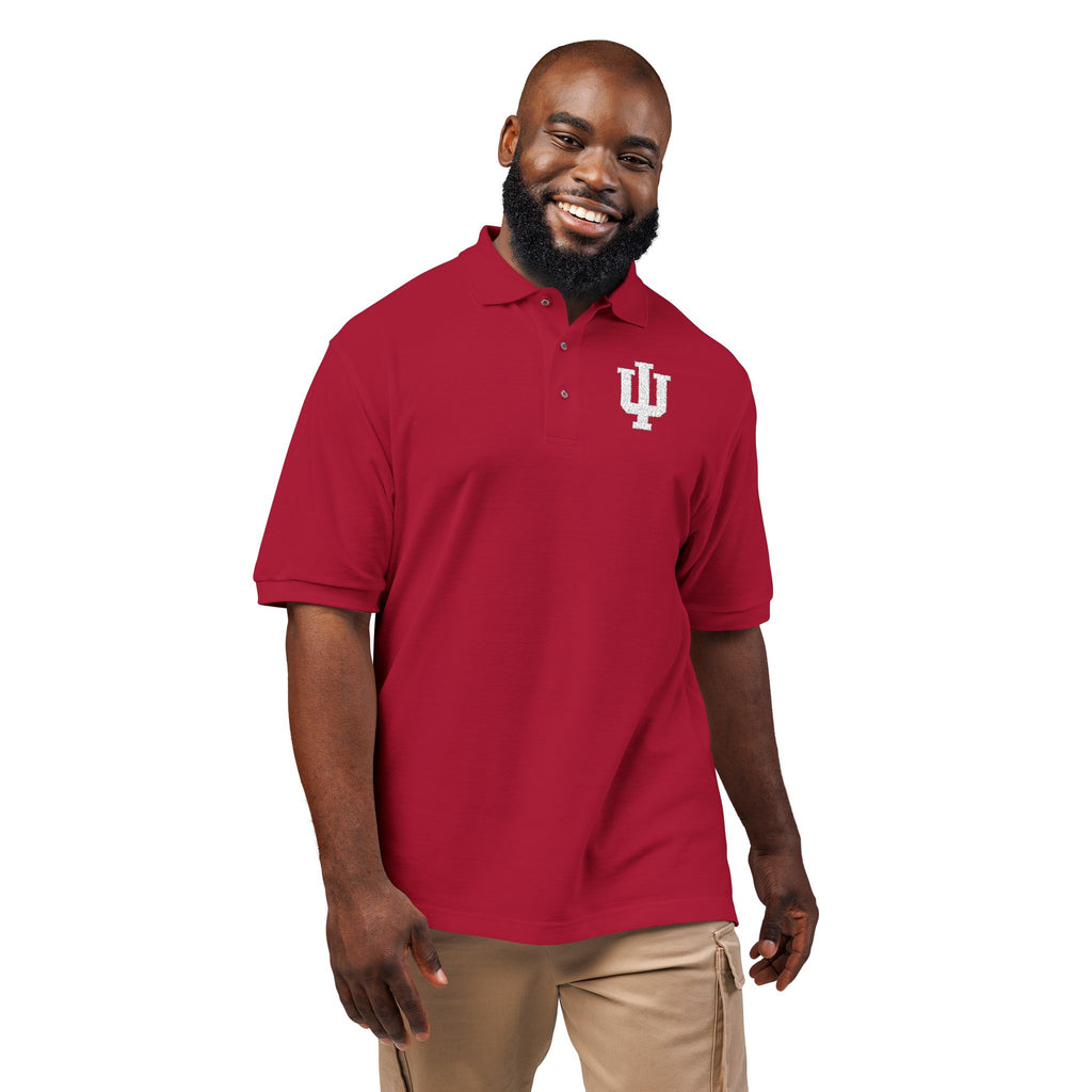 IU Embroidered Polo